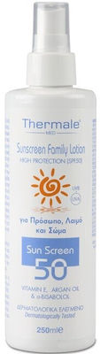 Thermale Med Sunscreen Family Lotion SPF50 για Πρόσωπο, Λαιμό & Σώμα 250ml